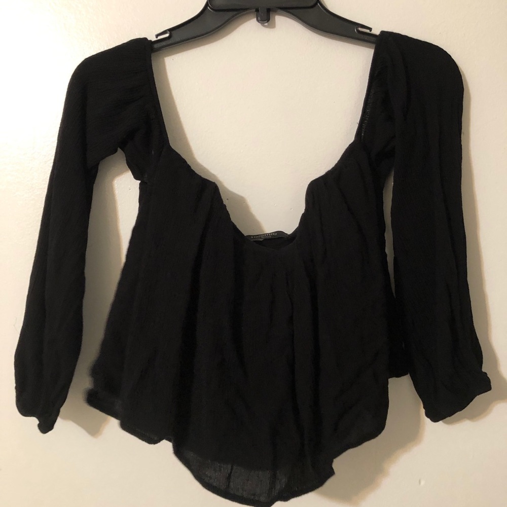 Off shoulder Flow top